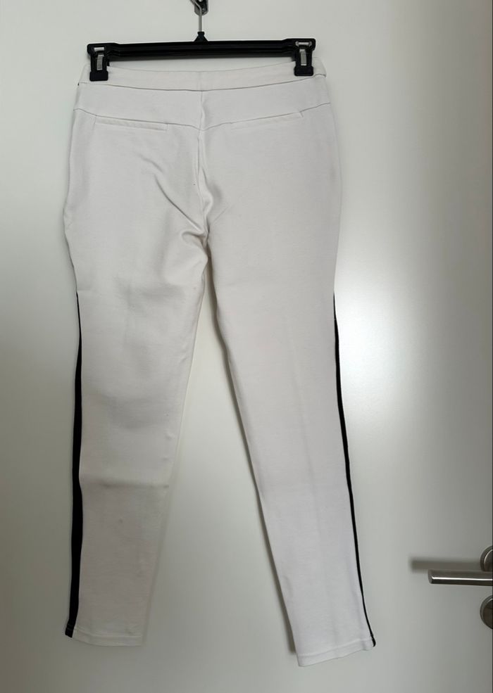 Legging blanc cassé - photo numéro 4