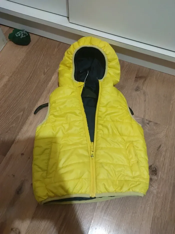 Veste sans manche garçon 4 ans