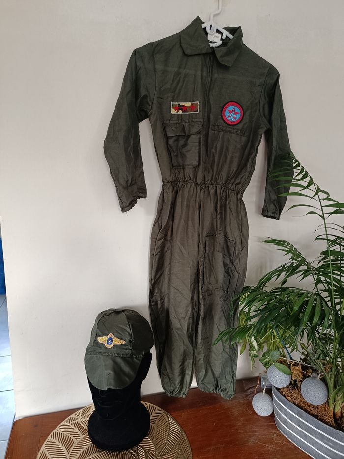 Déguisement pilote d'avion 7/9 ans - photo numéro 3
