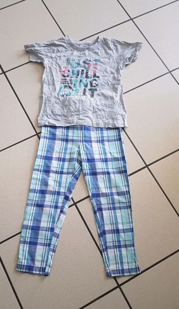 Pyjama été ou demi saison garçon 5-6 ans