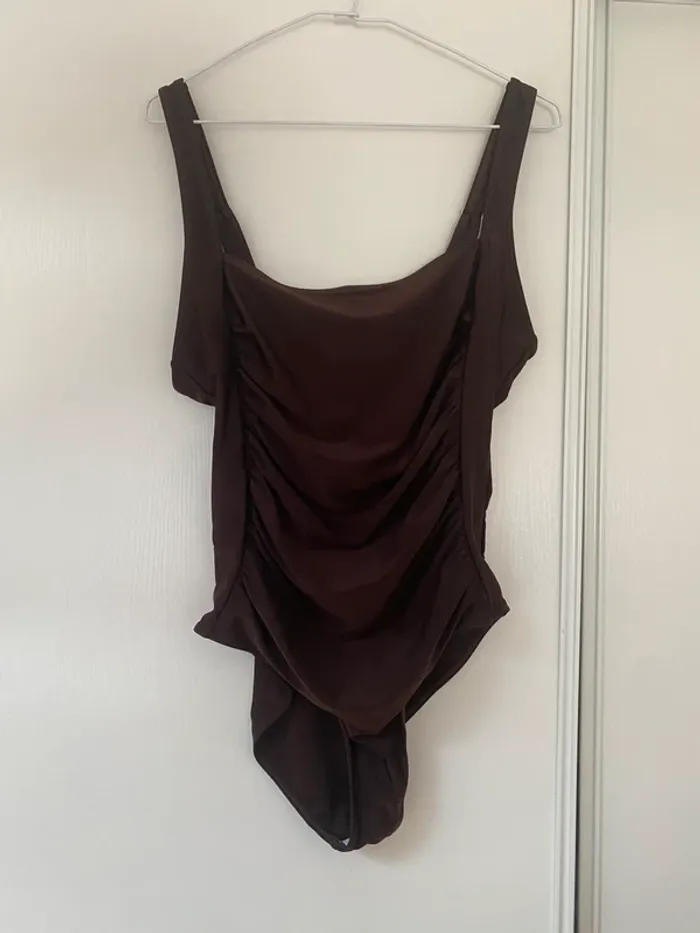 Maillot de bain plissé 1 pièce 44