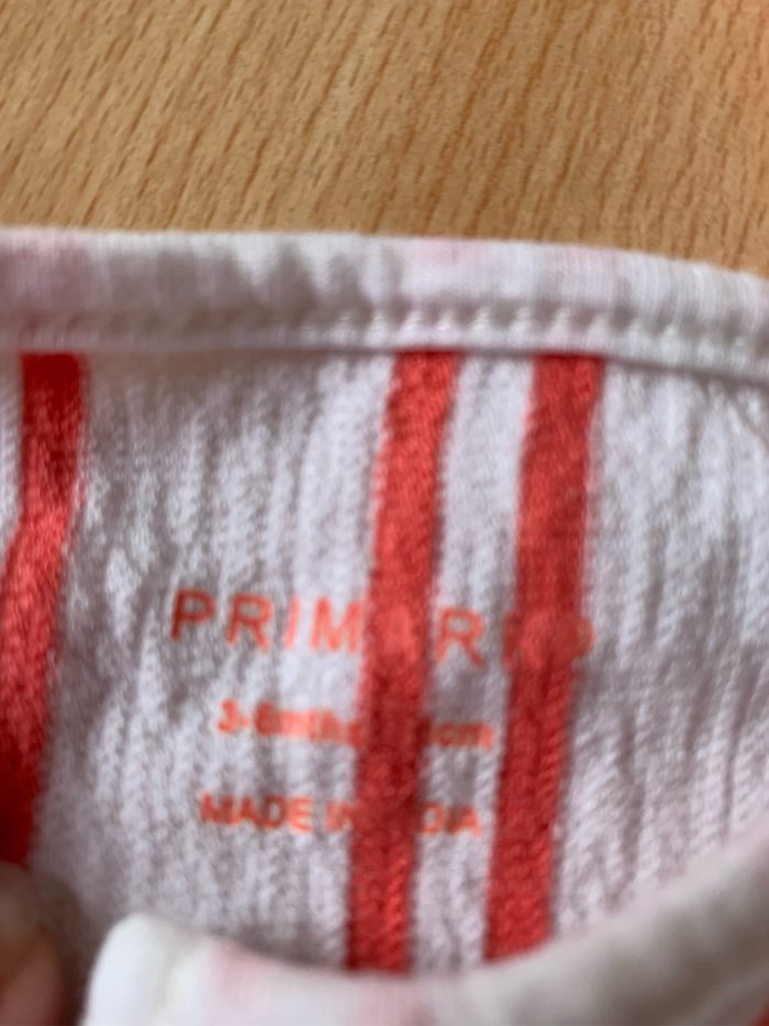 Jolie barboteuse Primark 3/6 mois - photo numéro 2