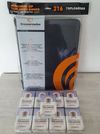 Portfolio spécial Toploaders + 225 Toploaders