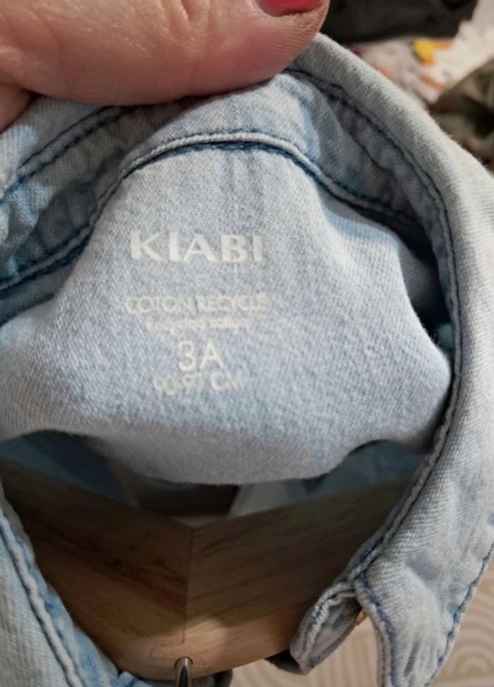 Chemise en jean fille - photo numéro 5