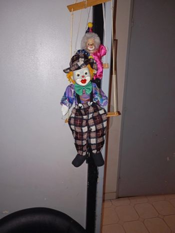 Grosse marionnette clown