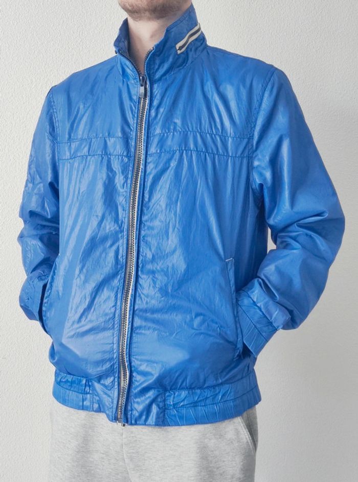 Veste bombers premium bleu / Jack & Jones - 38/M