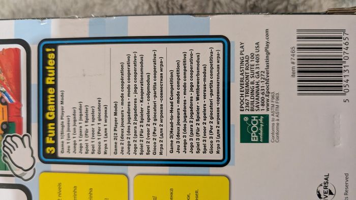 Jeu Route'N Go de Epoch Games - photo numéro 5