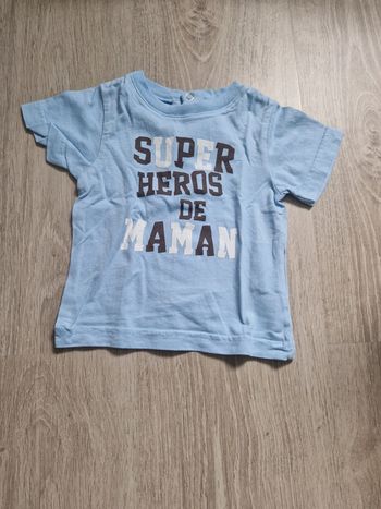 t shirt super heros de maman