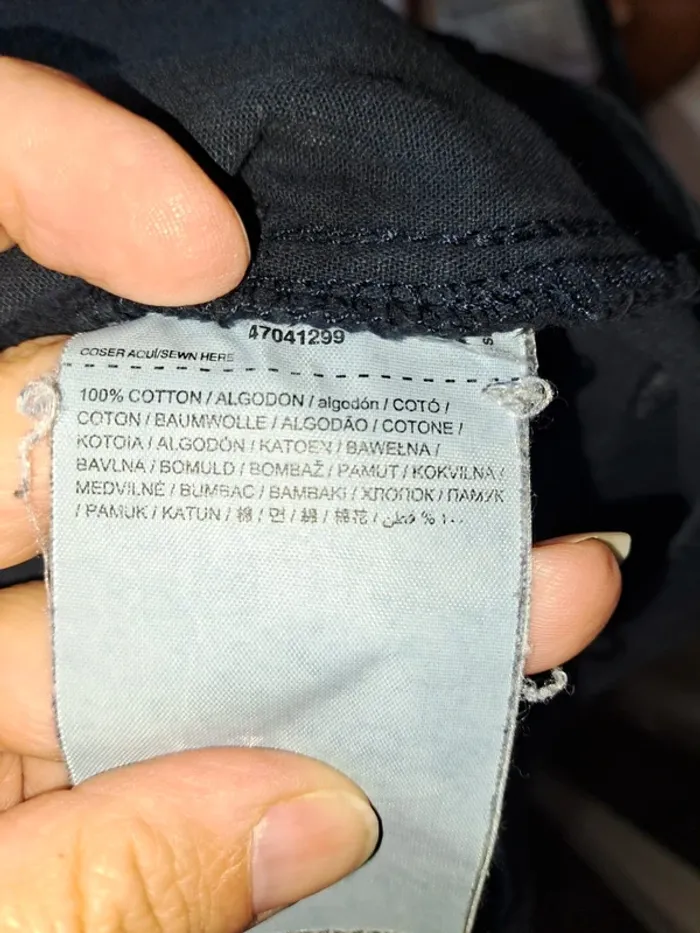 Pantalon marine femme 40 Mango à poches comme neuf - photo numéro 5