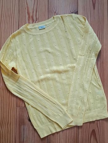 Pull jaune