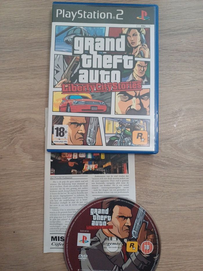 Gran Theft Auto (GTA) Liberty City Stories Playstation 2 (PS2)