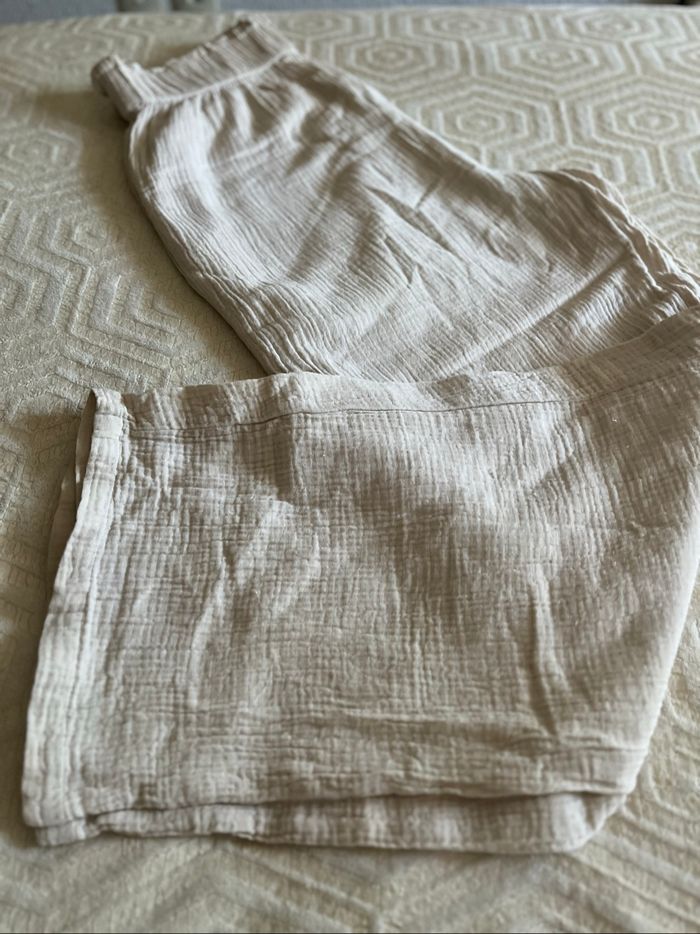 🛍️ Pantalon large beige - photo numéro 3