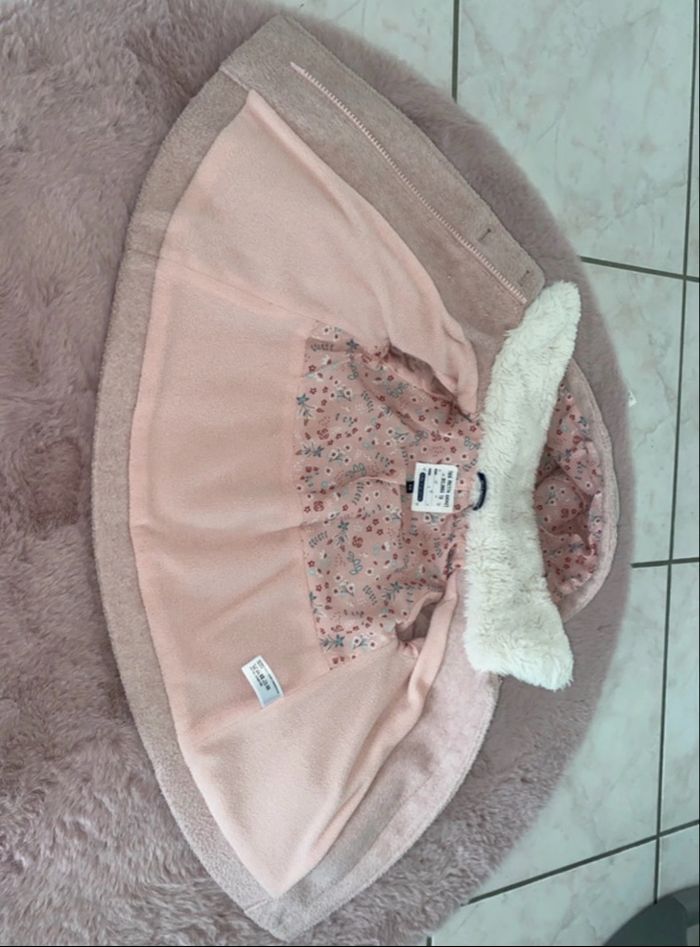 Magnifique Manteau fille avec fourrure - photo numéro 8