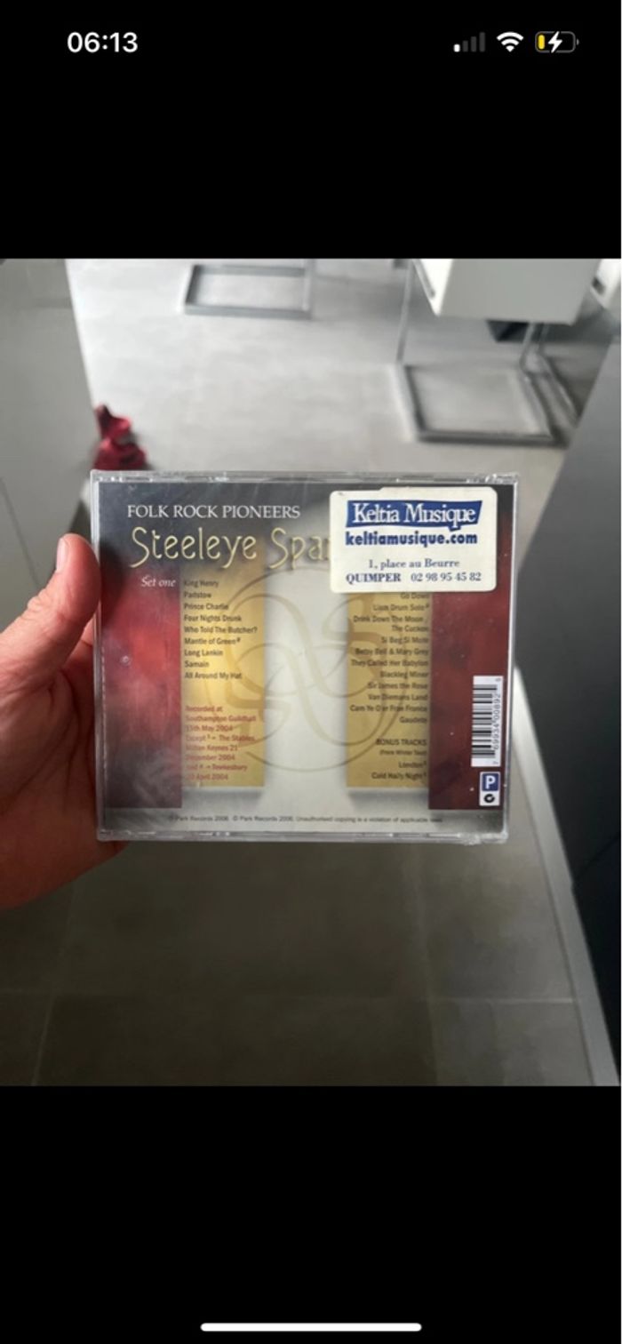 Cd  Steeleye span in concert - photo numéro 3