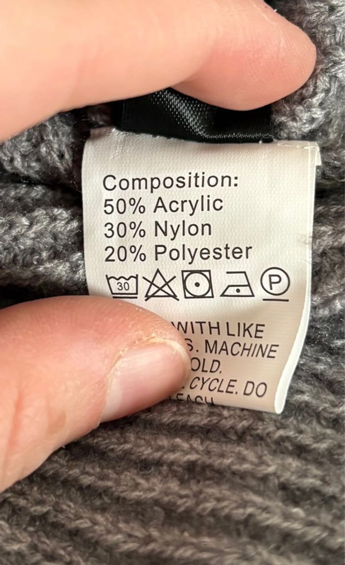 Robe pull grise - photo numéro 8