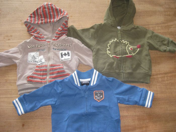 lot de 3 vestes - photo numéro 2