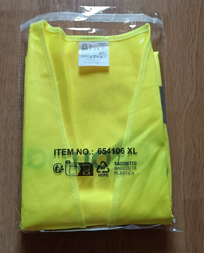 Gilet fluo - Taille xl - photo numéro 4