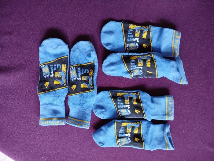 3 paires de  Chaussettes intérieures taille M pour 7 a 10 ans - photo numéro 2
