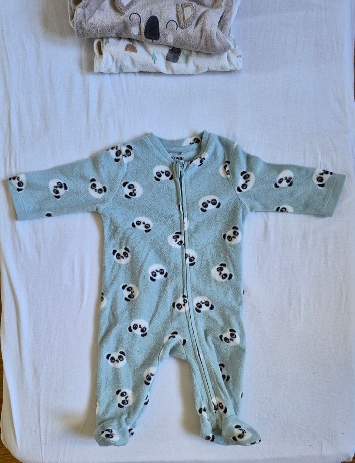 Lot de 6 Pyjamas velours 3 mois kiabi - photo numéro 4