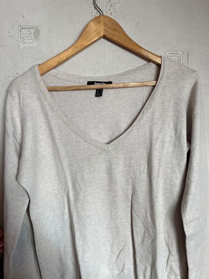 Haut beige/gris de chez Jennyfer - photo numéro 2