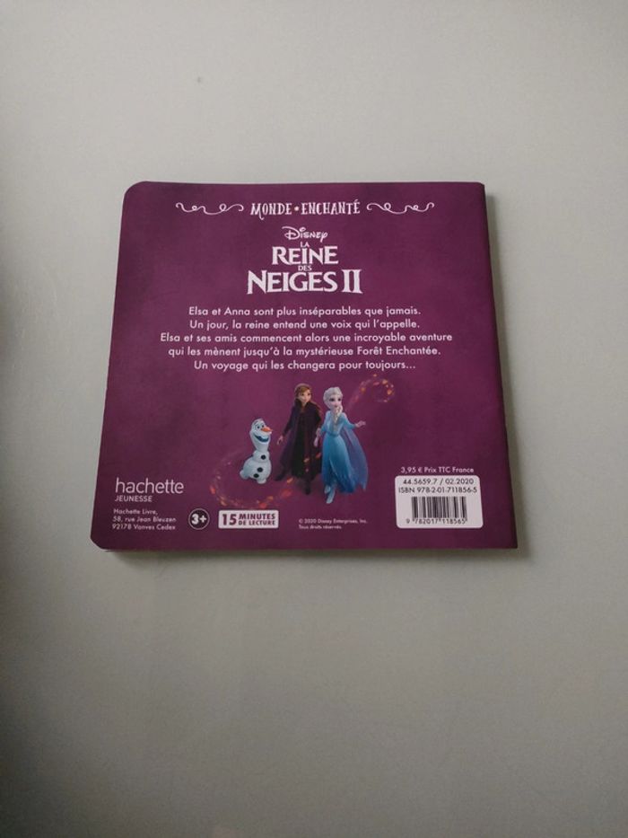 Livre Disney reine des neiges 2 - photo numéro 2