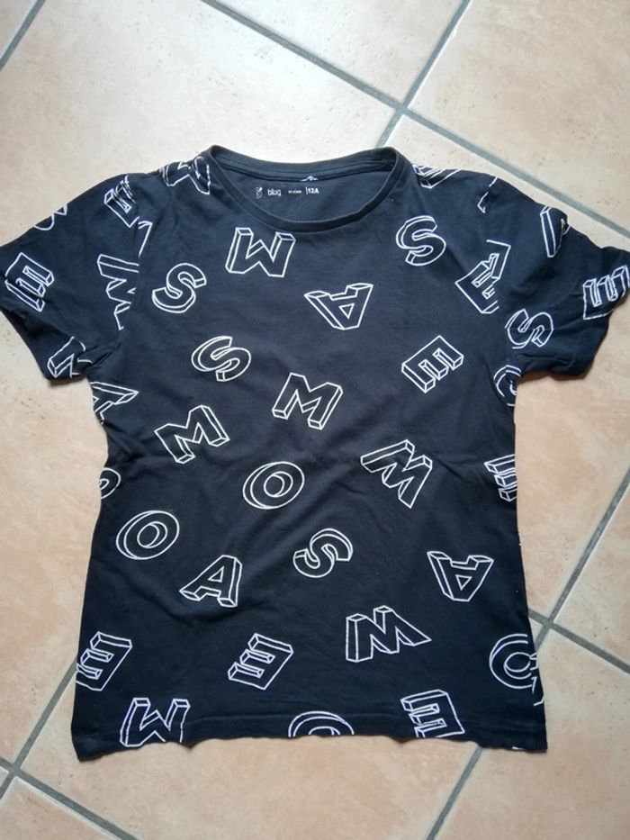 Tee shirt garcon 12 ans