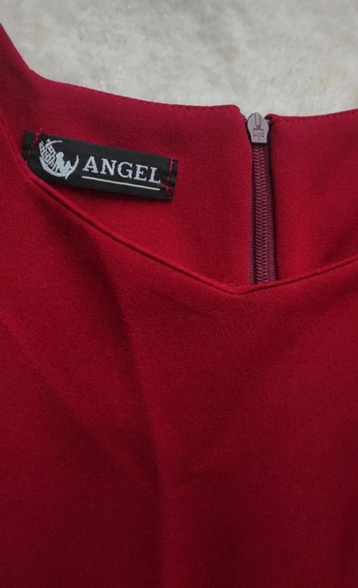 Robe Angels rouge bordeaux 38 - photo numéro 4
