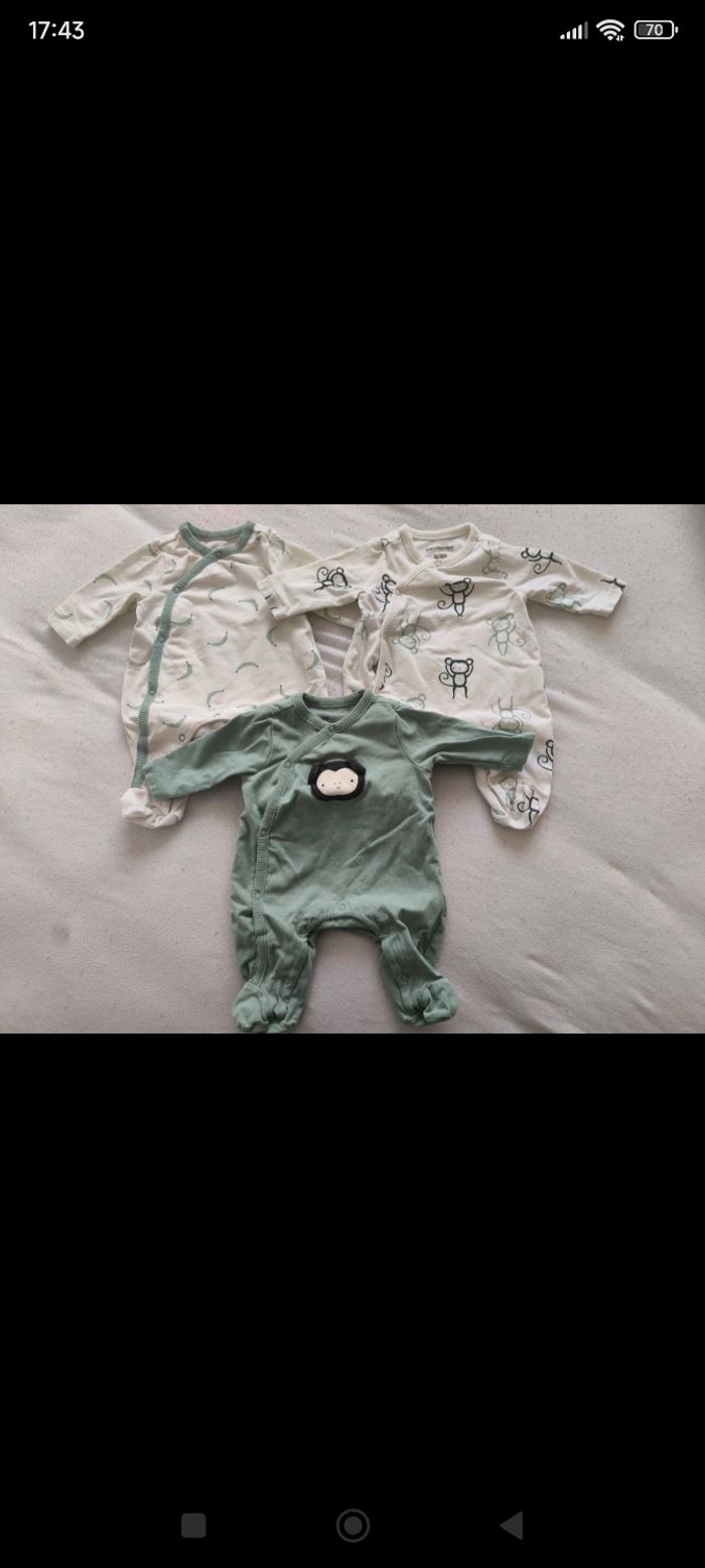 Lot pyjamas Naissance - photo numéro 2