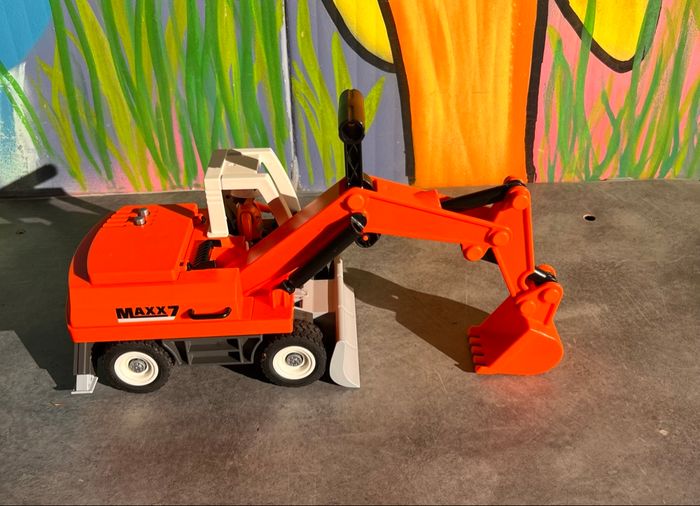 Tractopelle playmobil - photo numéro 4