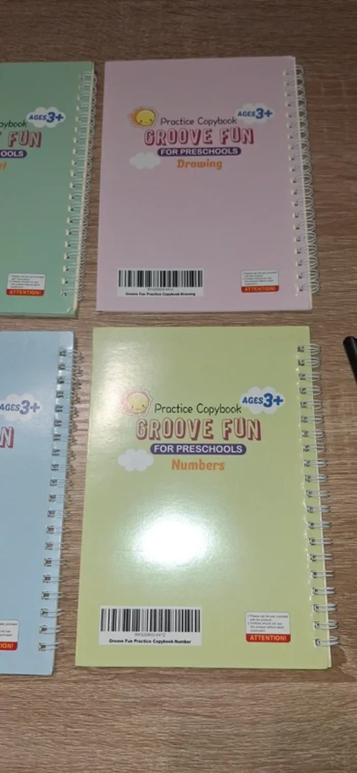 🌟 Ensemble de 4 Cahiers d'Exercices "Groove Fun" pour Enfants 🌟 - photo numéro 6