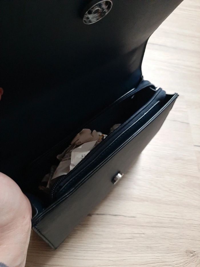 Sac à main bleu marine - photo numéro 3