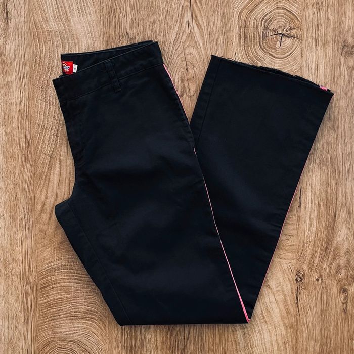Pantalon noir avec détails roses Dickies femme, W 26 (36 française, 78 cm tour de taille complet) - photo numéro 3