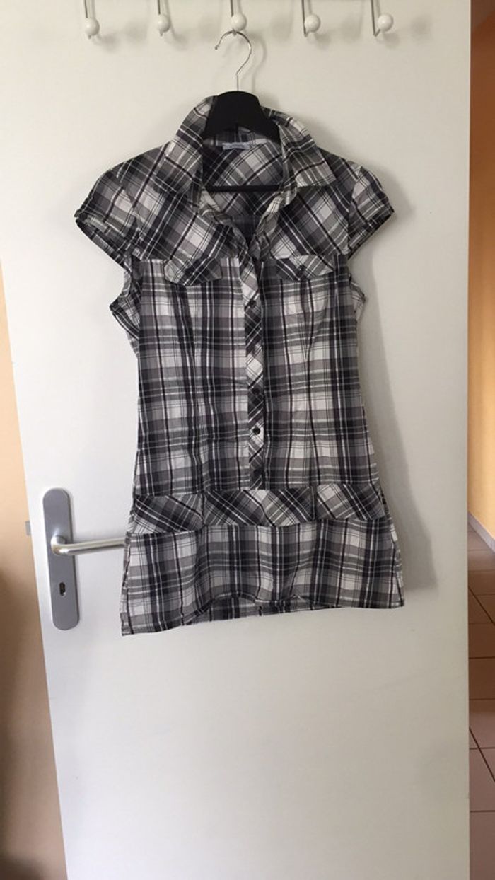 Robe carreaux