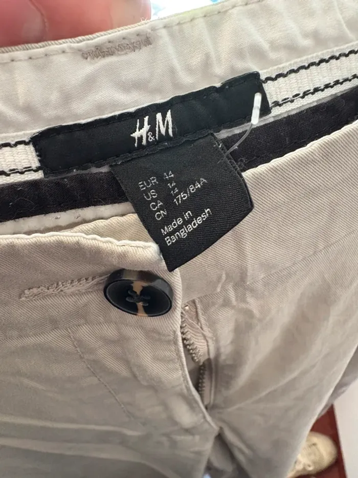 Pantalon Chino gris très clair - photo numéro 5