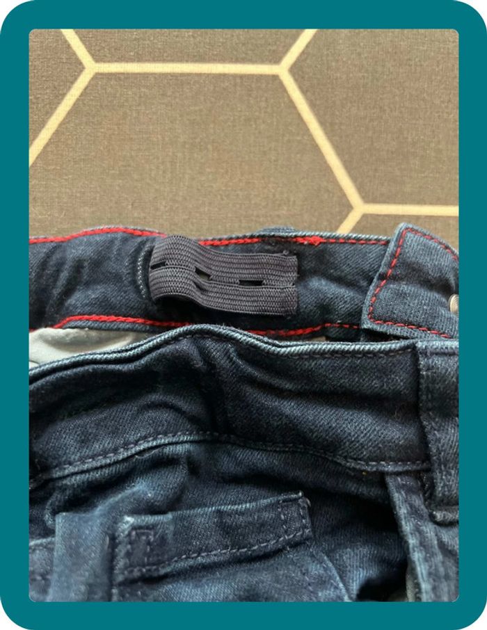 Jean Slim brut taille modulable 12 ans - Monoprix Teens - photo numéro 4