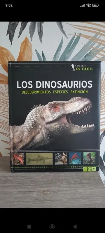 Livre los dinosaurios en Espagnol
