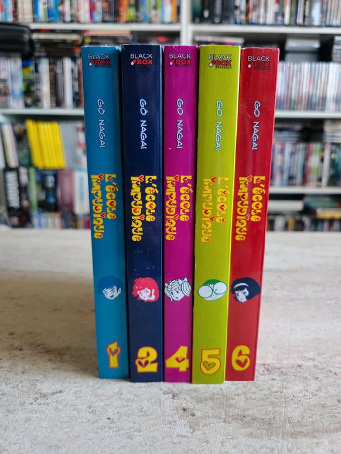 Lot Manga L'école Impudique - photo numéro 3