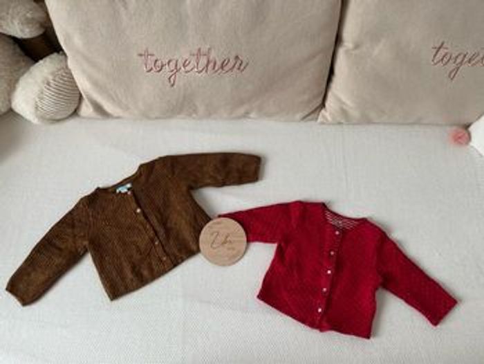 Lot de vêtements bébé fille 12 mois, 42 pièces, neuves ou en très bon état ! - photo numéro 6