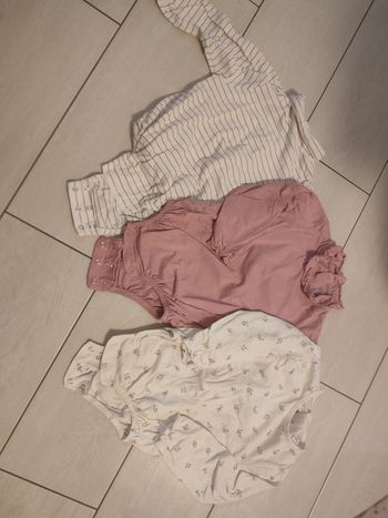 3 bodys manches longues 