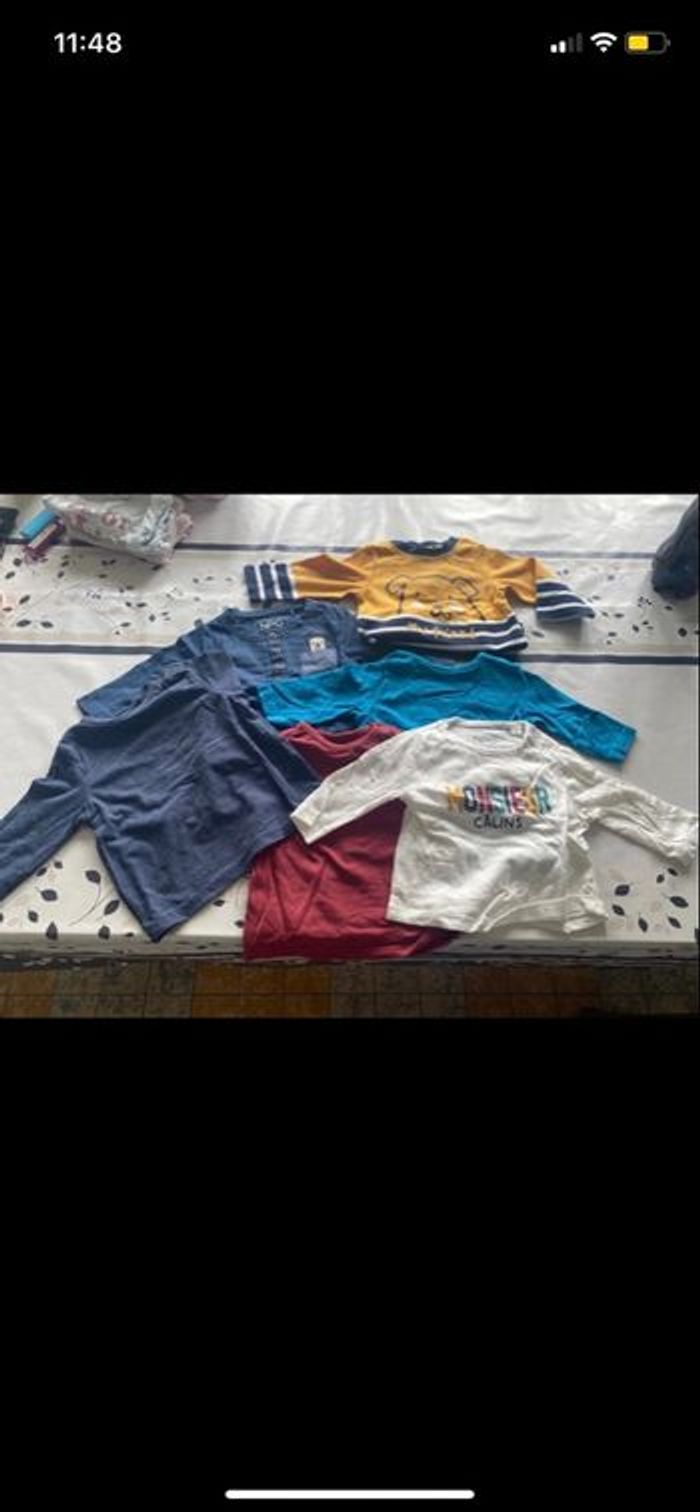 Lot 14 vêtement garçon 3 mois - photo numéro 2