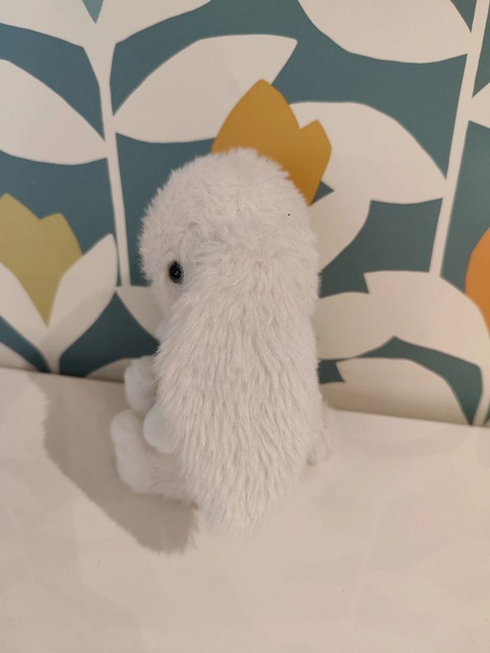 Peluche doudou lapin jemini - photo numéro 2