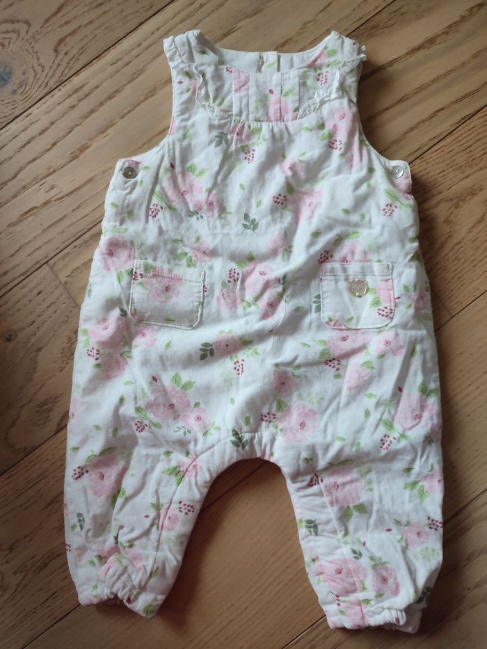 Salopette fille avec gilet - photo numéro 2