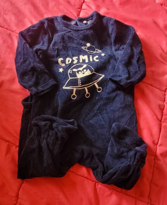 Pyjama velours 12 mois