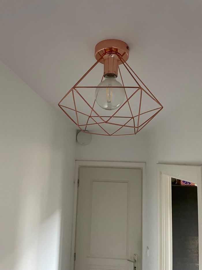 Plafonnier rose poudré - photo numéro 4