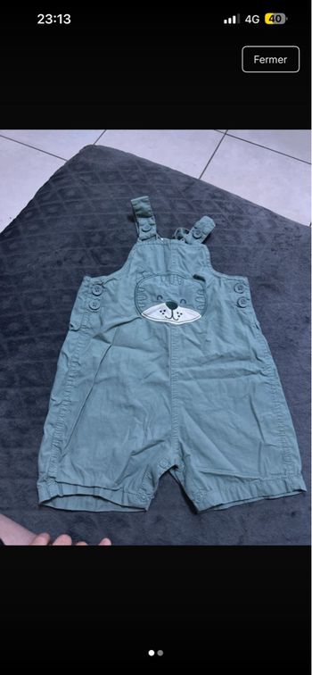 Salopette garçon 
