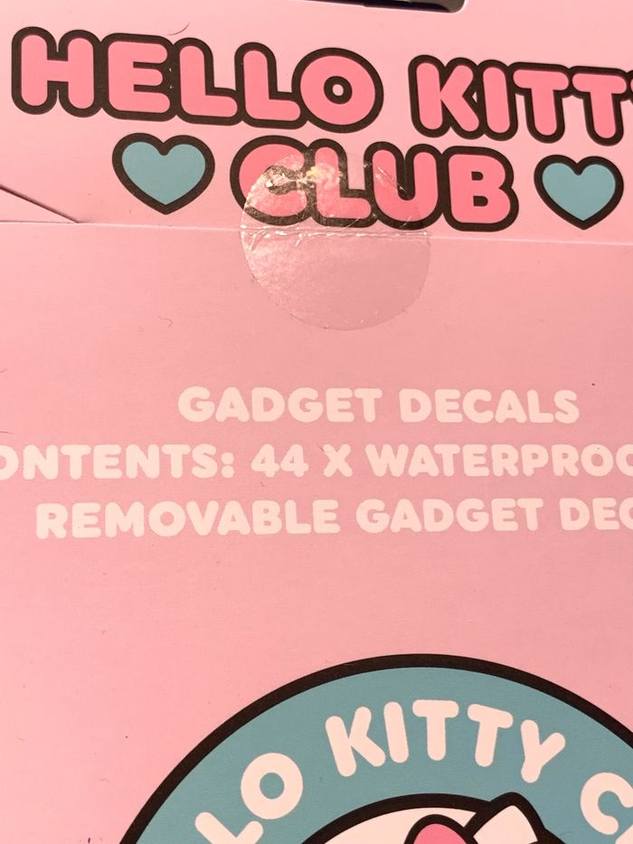 Lot 44 stickers autocollants Hello Kitty Club Sanrio - photo numéro 3