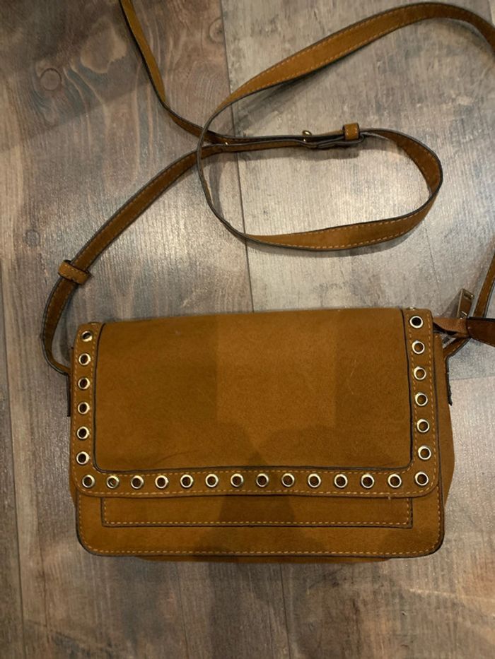 Petit sac imitation daim - photo numéro 2