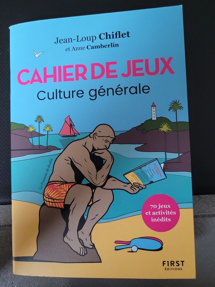 Cahier de jeux neuf culture générale first éditions