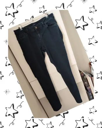 Jean bleu brut femme T42 skinny fit kiabi