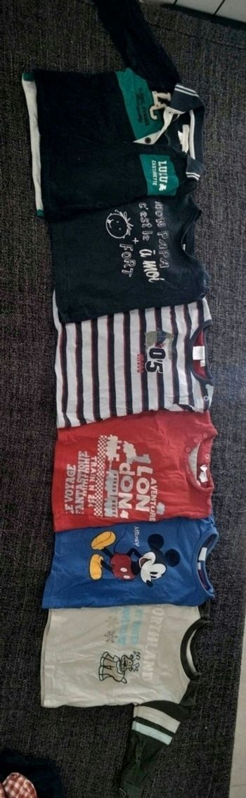 Hauts manches longues 12 mois